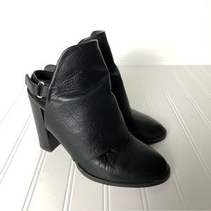 VINCE Convertible Jody leather slingback bootie/mule